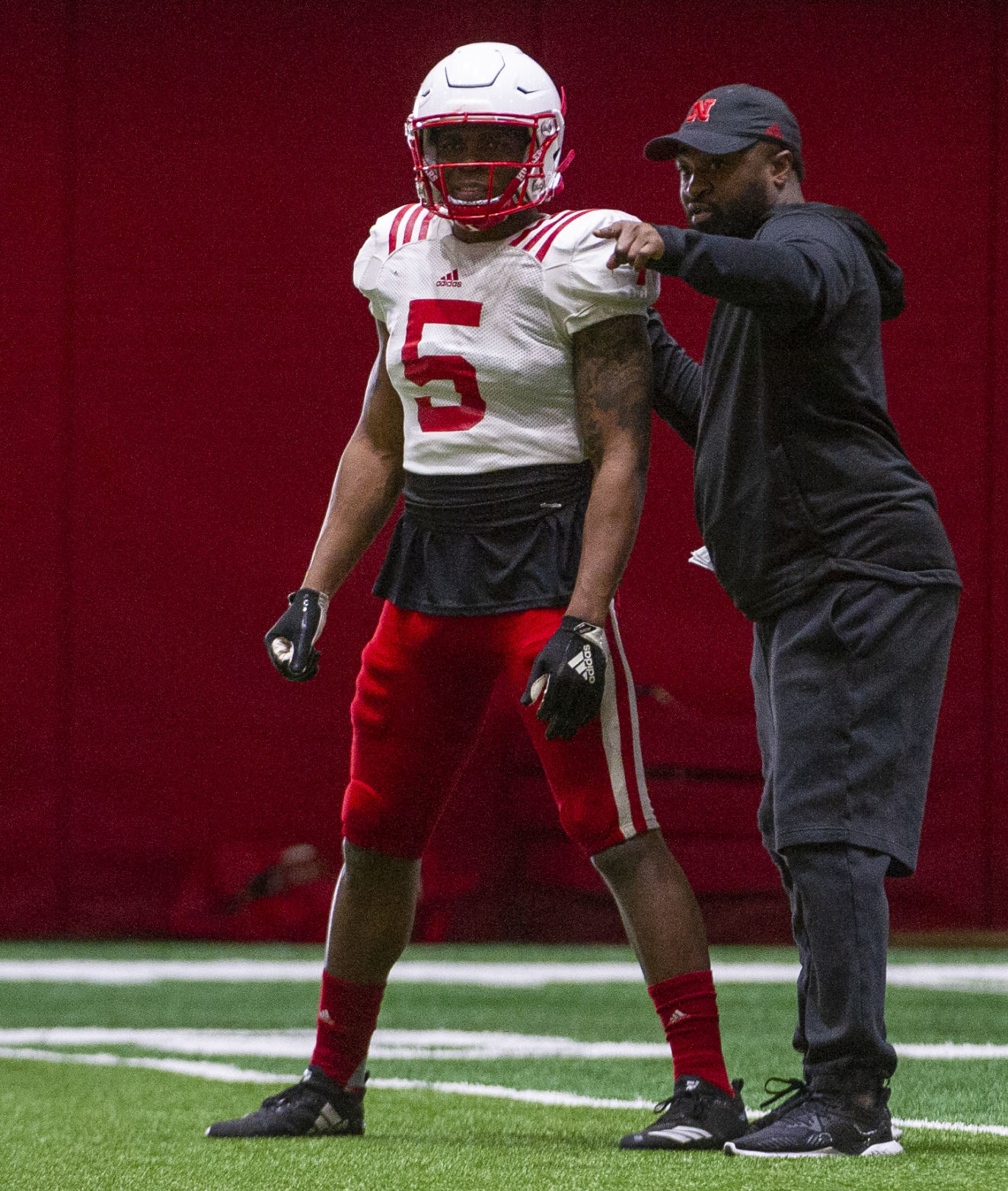 Spring football practice, 3.11.2019